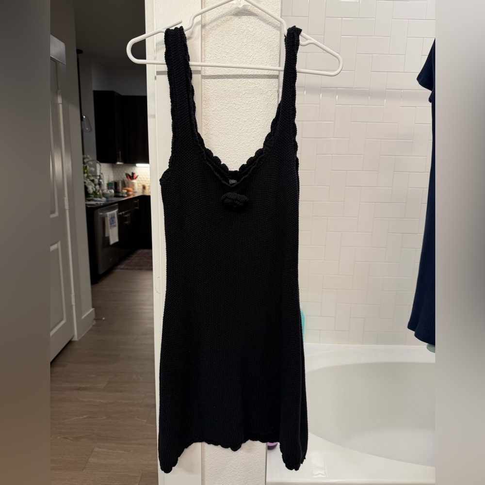 Wild Fable Black Knit Top